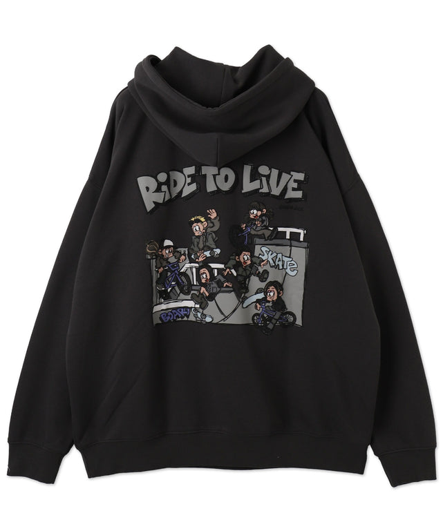 別注NEW　JACKグラフィックプルパーカー