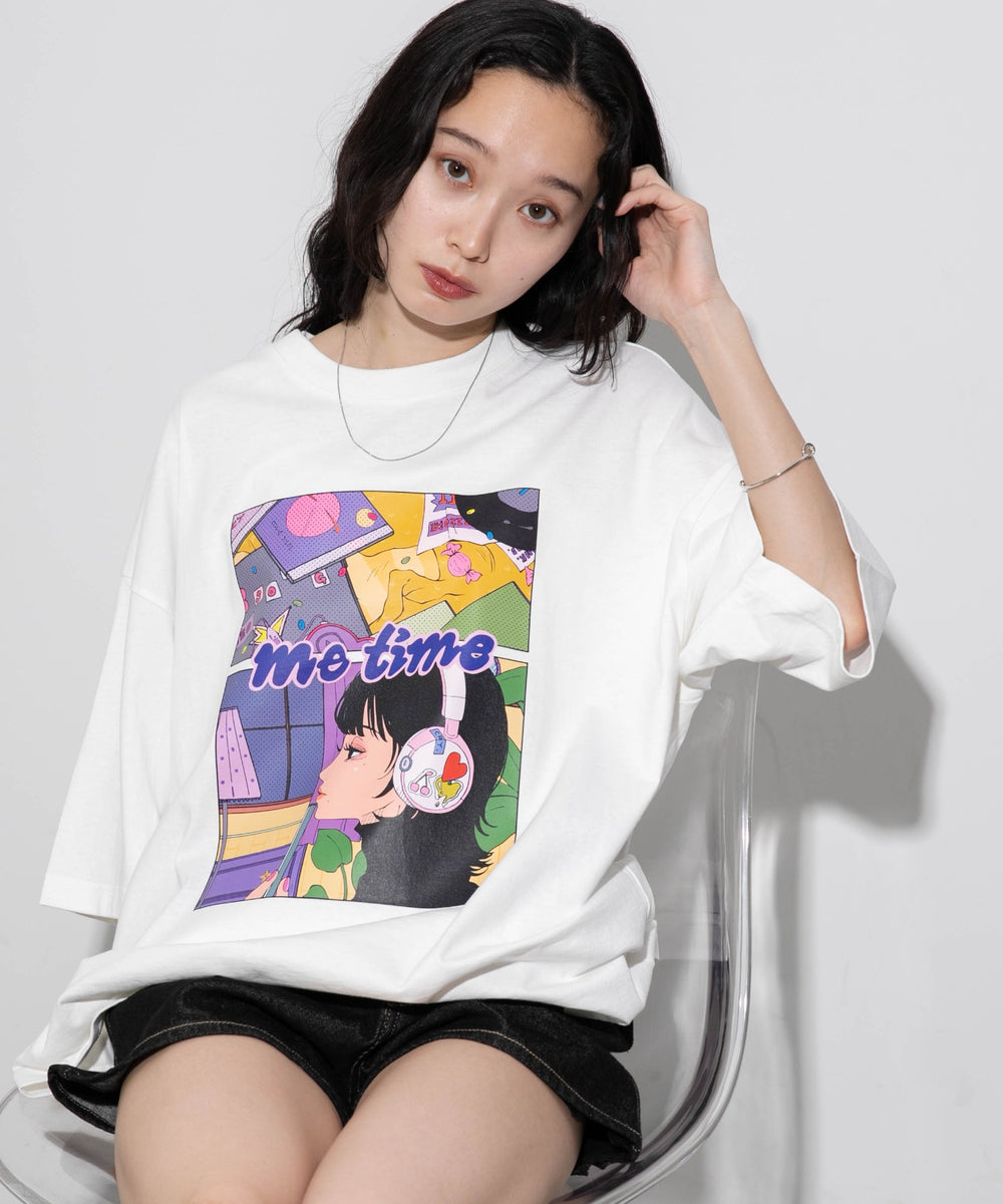 ホワイト モデル：161cm M着用