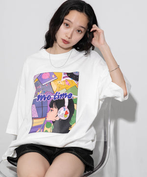 ホワイト モデル：161cm M着用