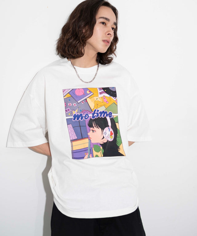 ホワイト モデル：174cm L着用