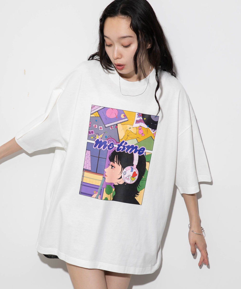 ホワイト モデル：161cm M着用