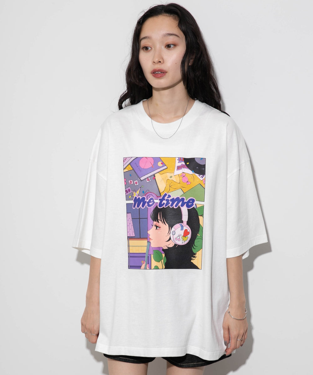 ホワイト モデル：161cm M着用