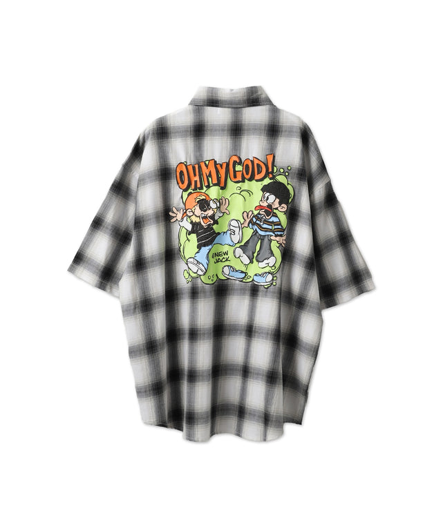 ホワイト系チェック1