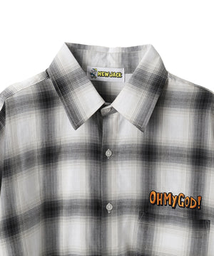 別注NEW　JACKオンブレチェックシャツ（S）