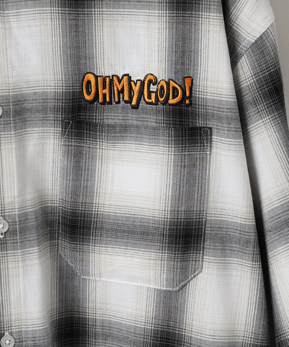 別注NEW　JACKオンブレチェックシャツ（S）