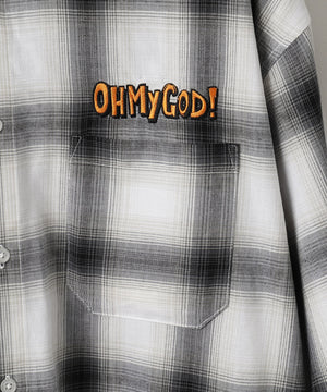 別注NEW　JACKオンブレチェックシャツ（S）