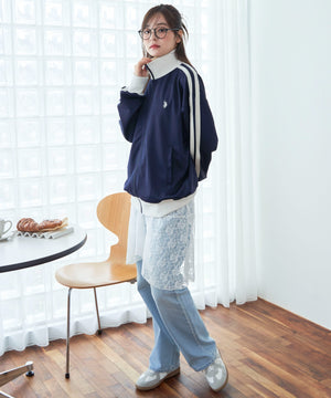 ネイビー モデル：165cm F着用