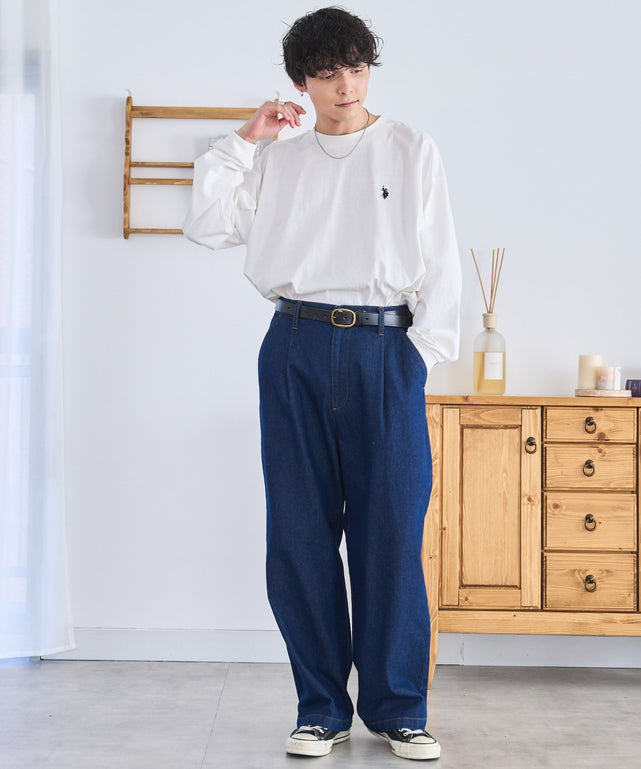 ホワイト モデル：175cm L着用