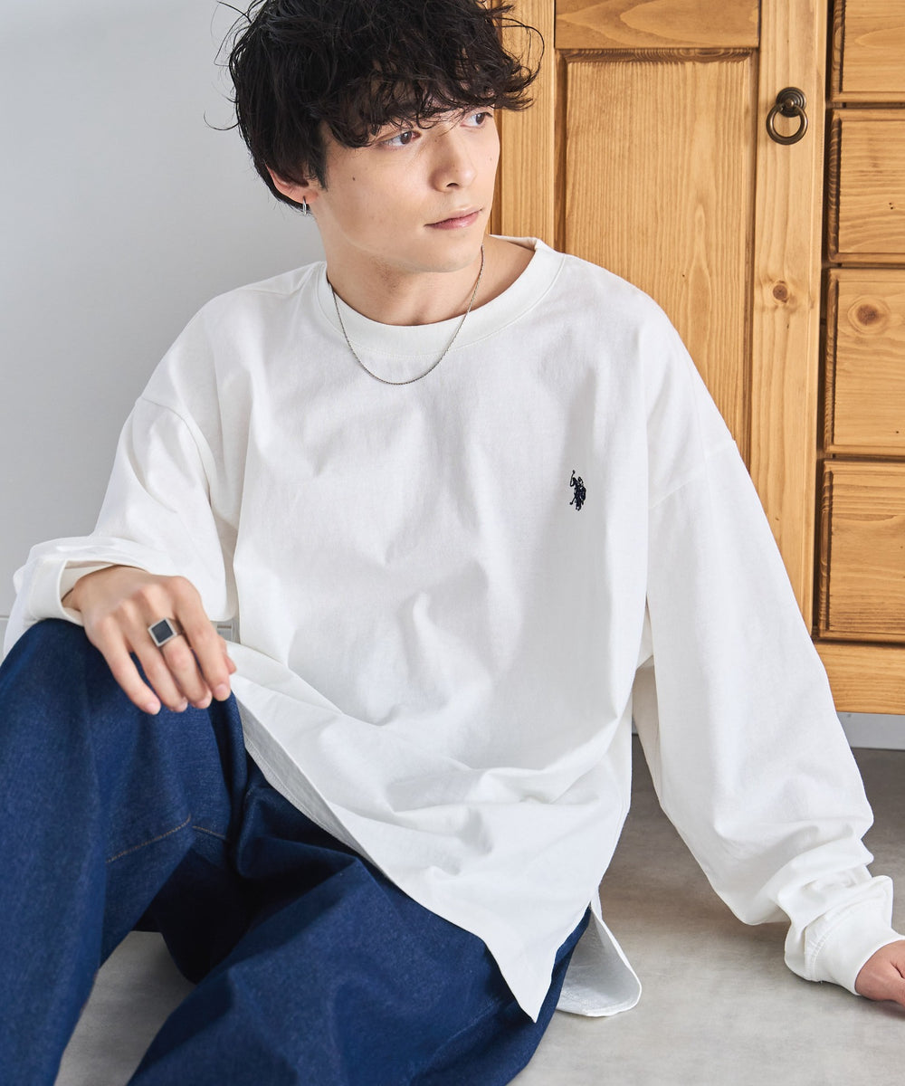 ホワイト モデル：175cm L着用