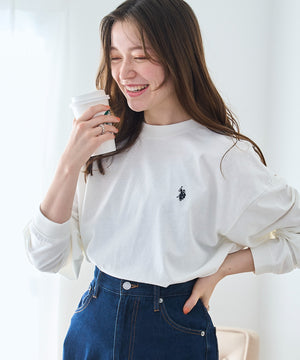 ホワイト モデル：162cm M着用