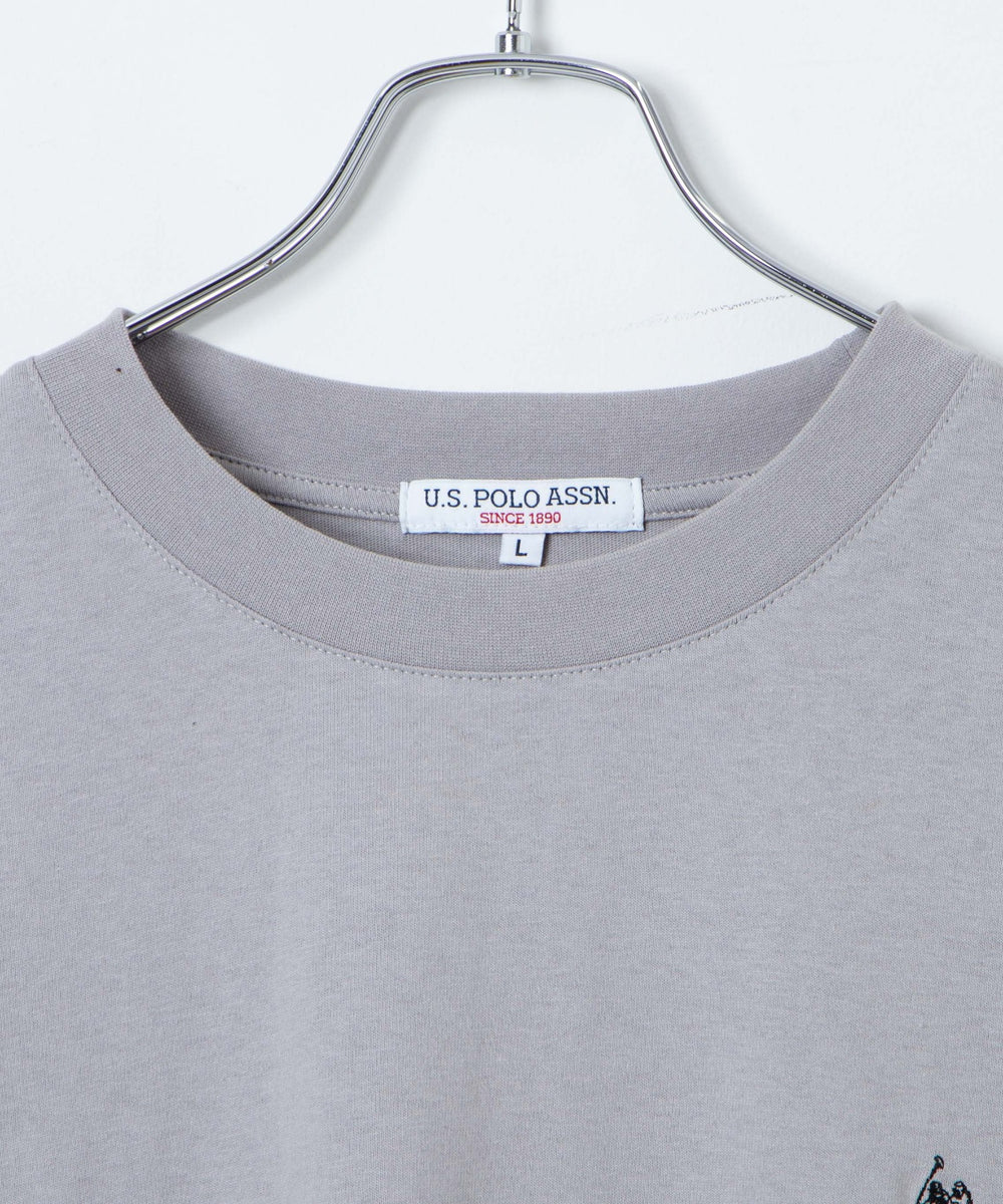 U.S. POLO ASSN.ワンポイント刺繍LST