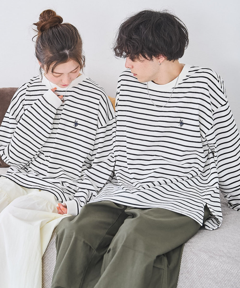 U.S. POLO ASSN.ワンポイント刺繍LST