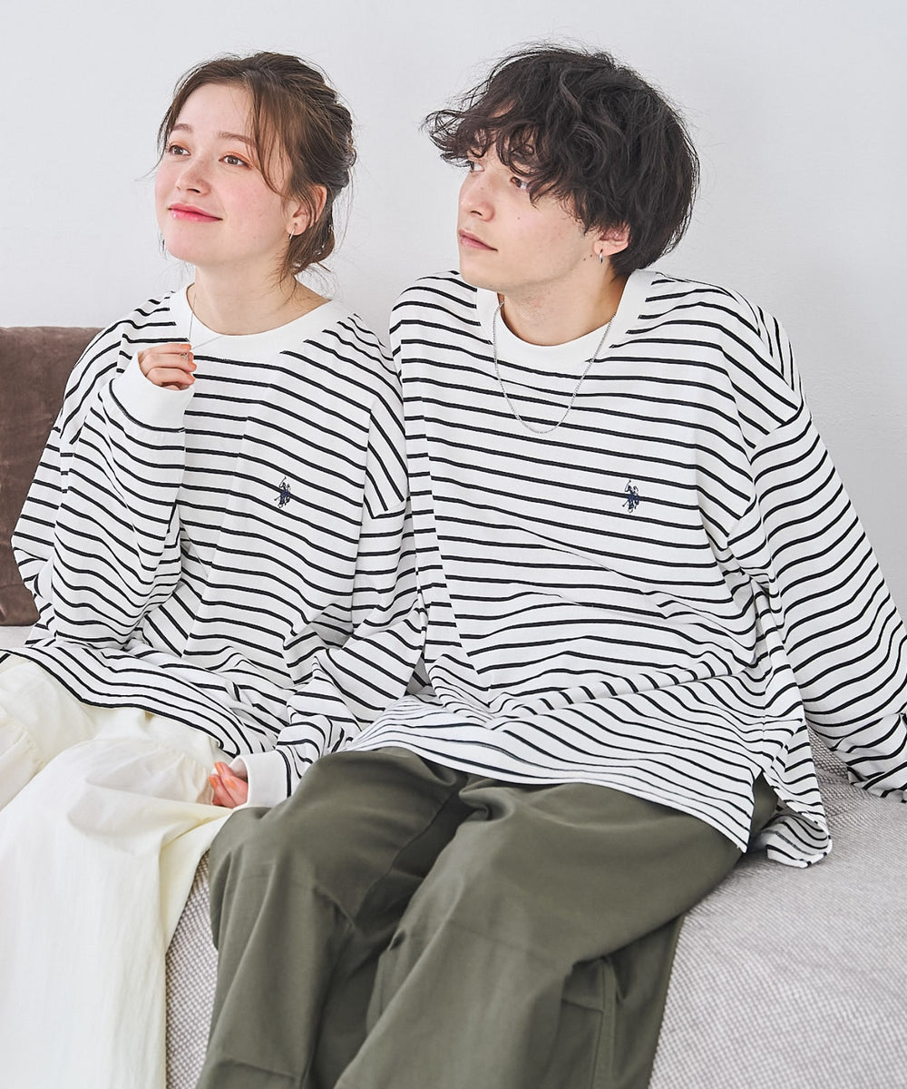 U.S. POLO ASSN.ワンポイント刺繍LST