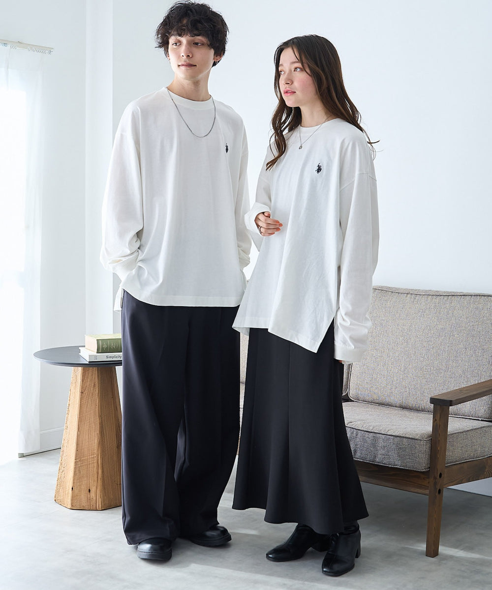 U.S. POLO ASSN.ワンポイント刺繍LST