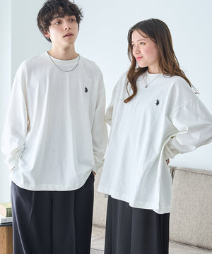 U.S. POLO ASSN.ワンポイント刺繍LST