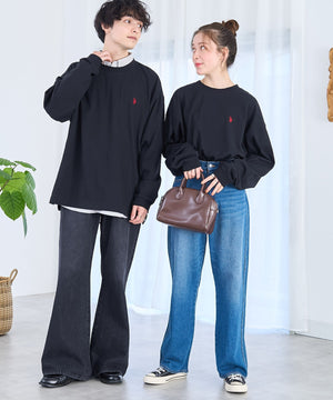 U.S. POLO ASSN.ワンポイント刺繍LST