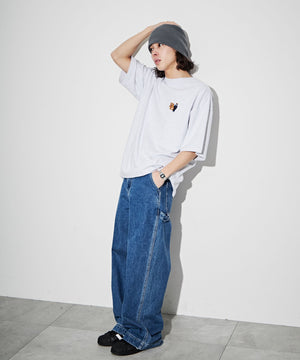 ホワイトオートミール　モデル:174cm L着用