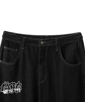 別注NEW　JACKワイドデニムパンツ