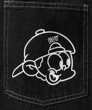 別注NEW　JACKワイドデニムパンツ