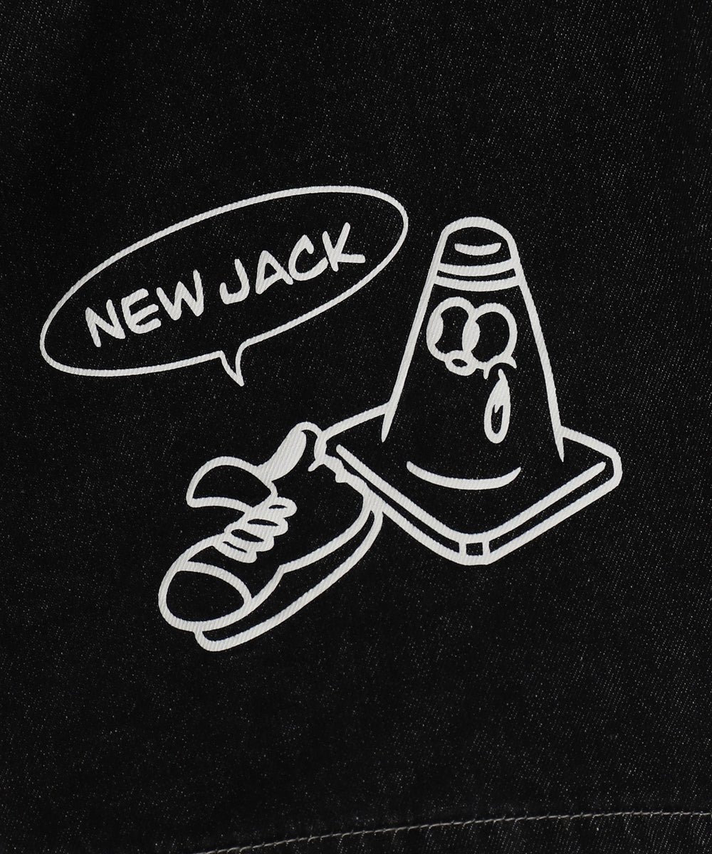 別注NEW　JACKワイドデニムパンツ