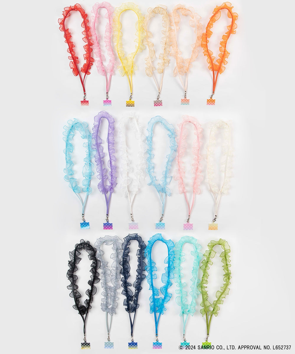 フラガリアメモリーズコラボフリルスマホショルダー