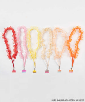 フラガリアメモリーズコラボフリルスマホショルダー