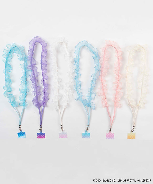 フラガリアメモリーズコラボフリルスマホショルダー