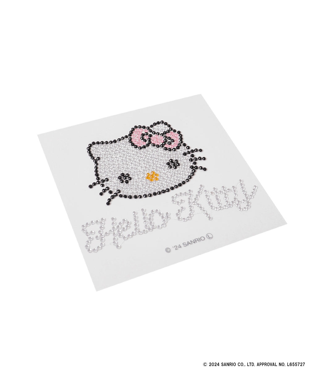 HELLO KITTYコラボラインストーンステッカー