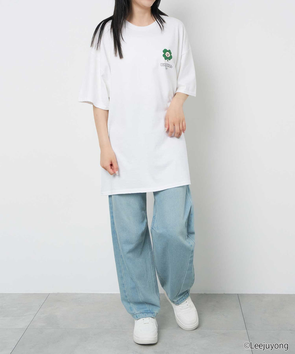 柄1(ホワイト)  モデル：164cm F着用