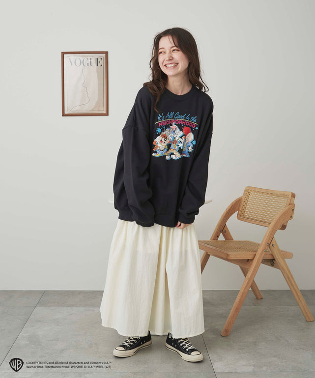 柄２　モデル：162㎝　L着用