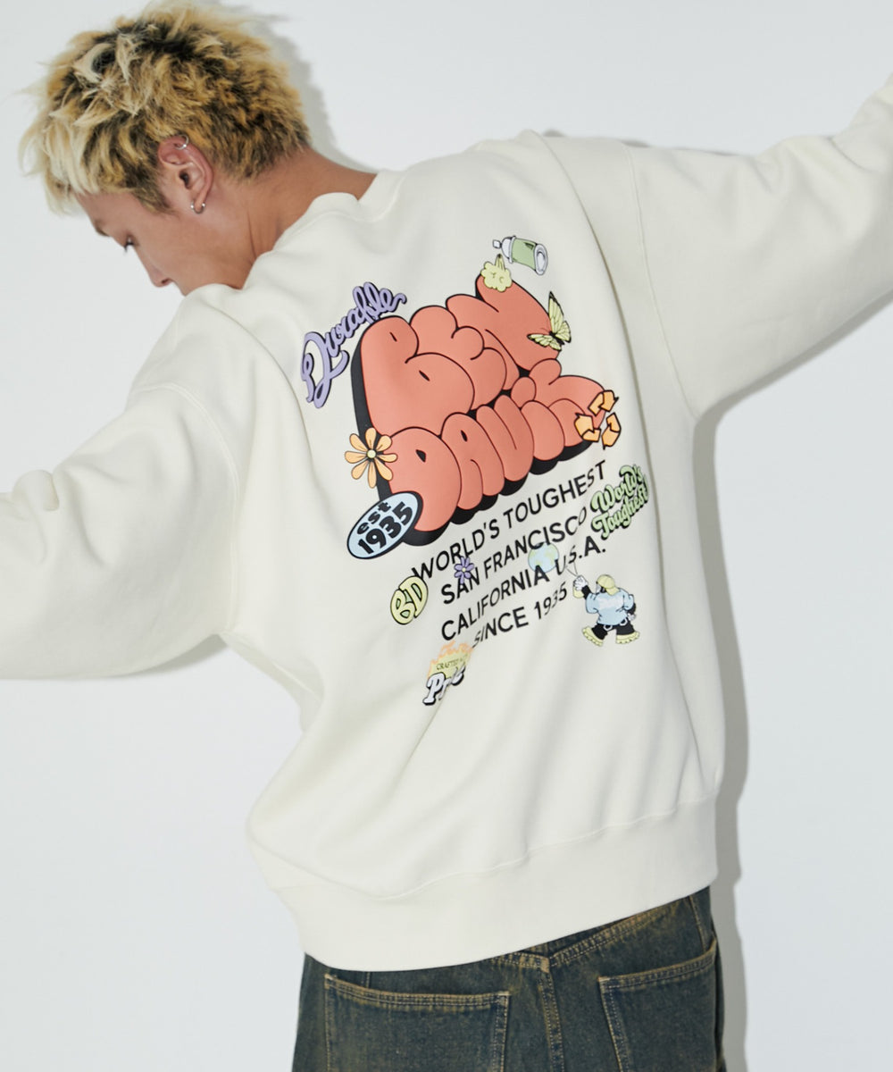 オフホワイト モデル：178cm L着用