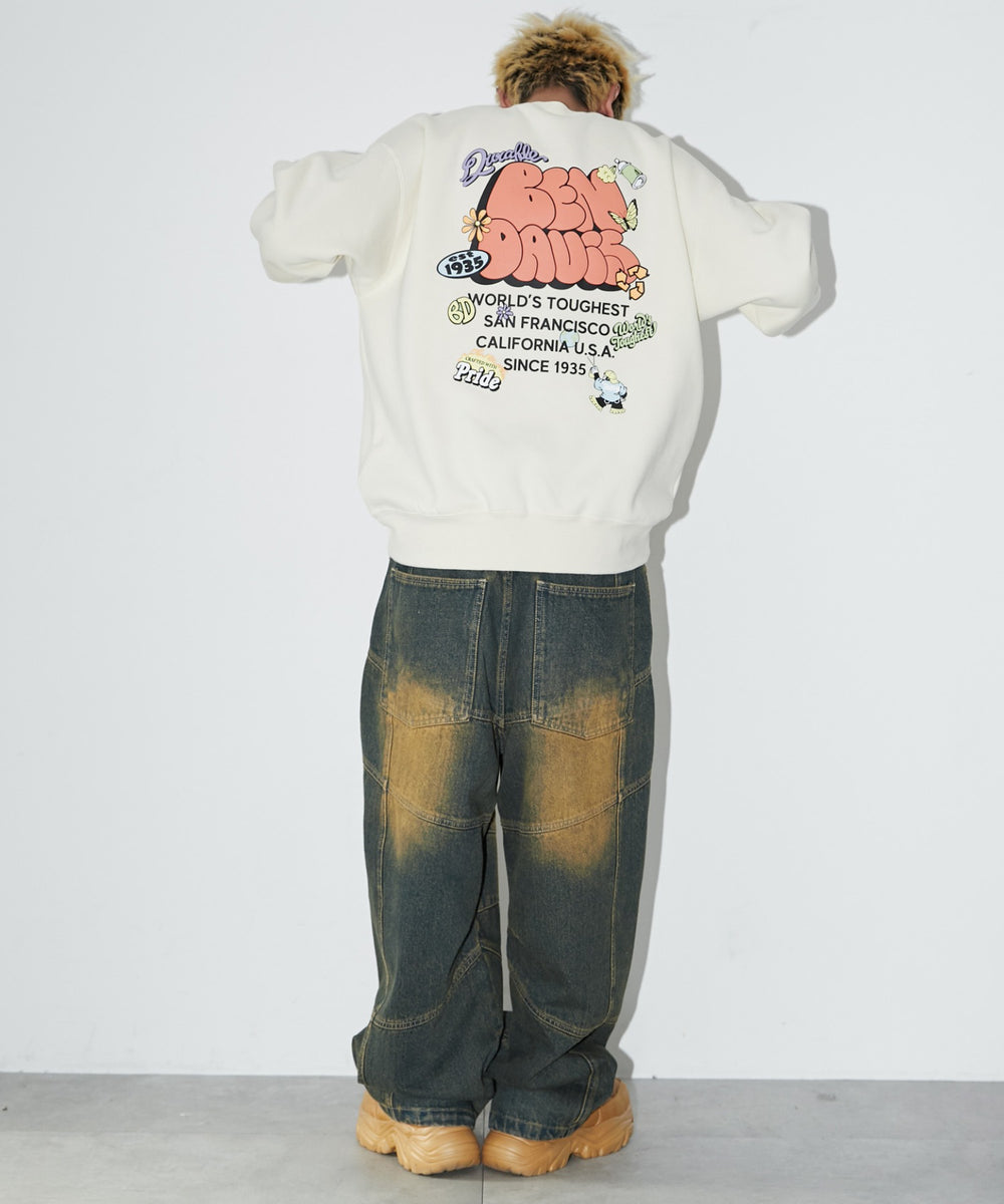 オフホワイト モデル：178cm L着用