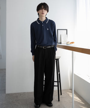 ネイビー モデル：177cm L着用