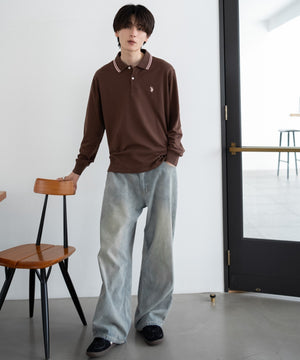 ブラウン モデル：177cm L着用