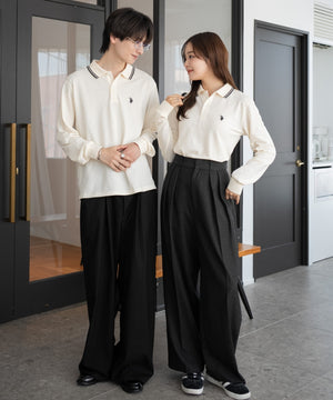 別注USPOLOラインポロシャツ（LS）