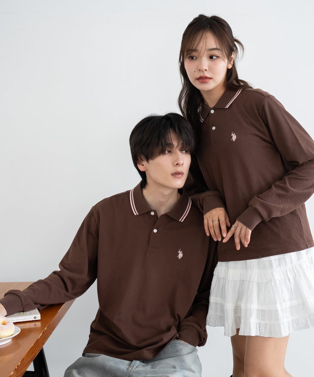 別注USPOLOラインポロシャツ（LS）