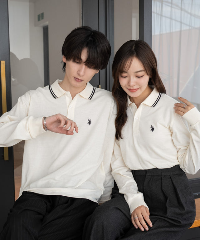 別注USPOLOラインポロシャツ（LS）