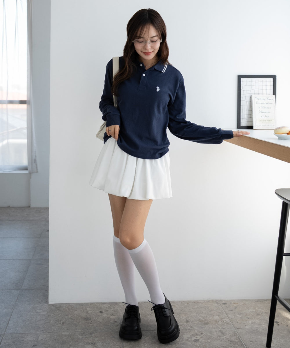 ネイビー モデル：165cm S着用