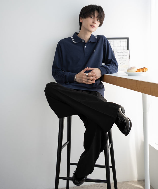 ネイビー モデル：177cm L着用