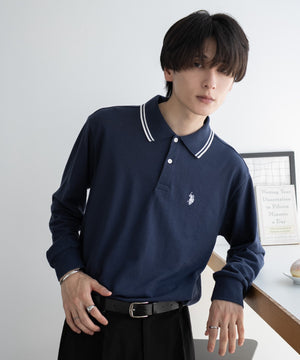 ネイビー モデル：177cm L着用