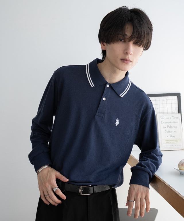 ネイビー モデル：177cm L着用