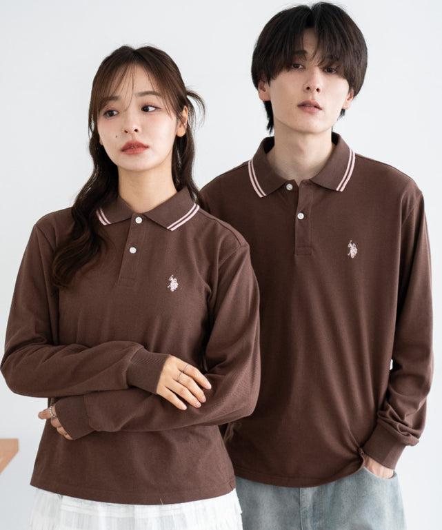 別注USPOLOラインポロシャツ（LS）