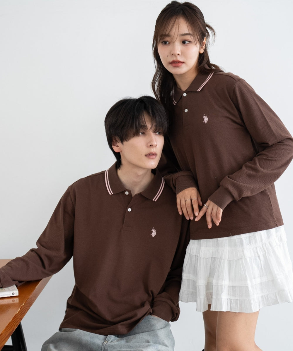 別注USPOLOラインポロシャツ（LS）