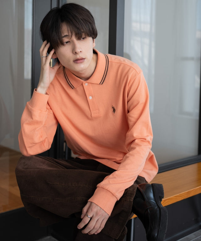 オレンジ モデル：177cm L着用