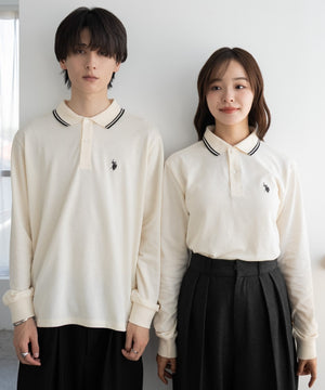 別注USPOLOラインポロシャツ（LS）