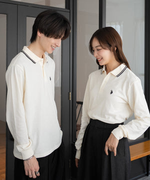 別注USPOLOラインポロシャツ（LS）