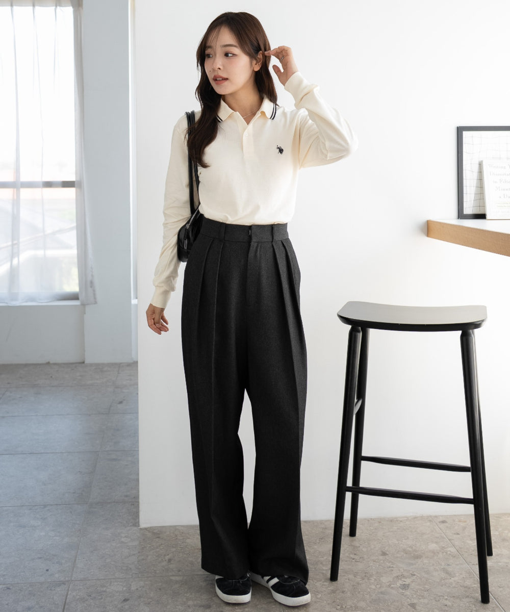 ホワイトアイボリー モデル：165cm S着用