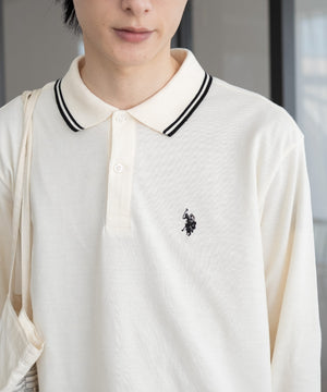 別注USPOLOラインポロシャツ（LS）