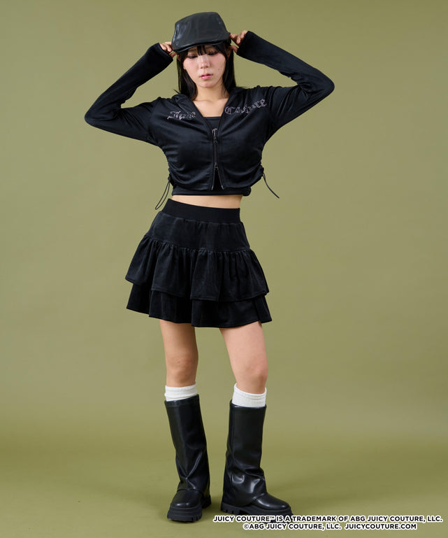 大人気【JUICY COUTURE】ベロアジップパーカー ブラック S Juicy Couture別注パーカー – WEGO ONLINE STORE