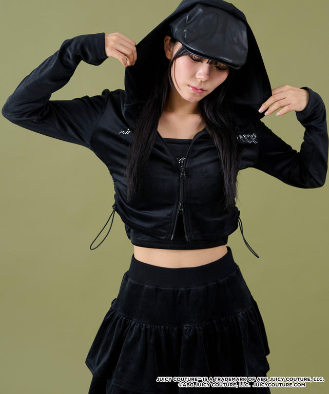 Juicy Couture ネイビー パーカー XS Juicy Couture ネイビー パーカー XS